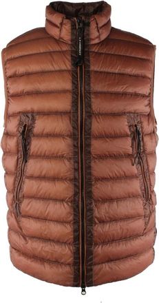C.P. Company Bruine Bodywarmer D.d. Shell - Heren - Bodywarmers - Bruin - L - Jassen
