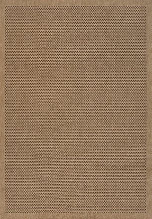 Jonathan Y Designs Maxine Easy Jute Contemporary Border Boho Fine Rib Weave Indoor/Outdoor Area Rug in Brown at Nordstrom, Size 4Ft 0In X 6Ft 0In