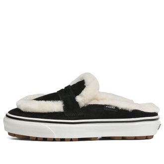Vans Style 53 Shearling Mule DX Black White VN0005U3BF5