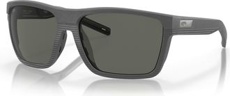 Costa PARGO Grey Polarized Glass Rectangular Mens Sunglasses 6S9086 908602 61