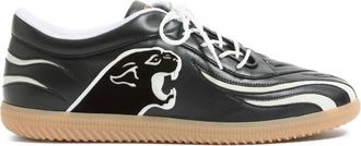 Valentino Garavani Sneakers Kicky in pelle con applicazione - Nero