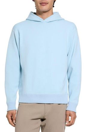 Theory Relaxed Hooded Sweater in Light Ocean Air - 2N1 at Nordstrom, Size Xx-Large