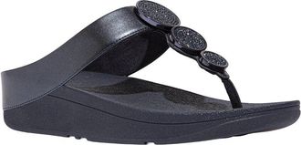 FitFlop Fitflop Halo Bead Circle Metallic Toe Post Sandal