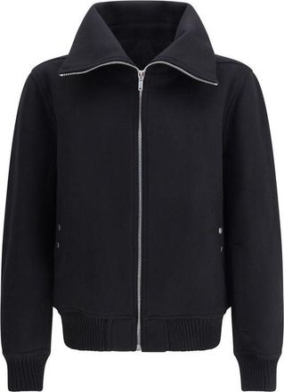 Rick Owens Blixa Dracucollar Wool Mens Jacket