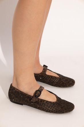 Kurt Geiger Mayfair Ballerinas, Womens, Brown