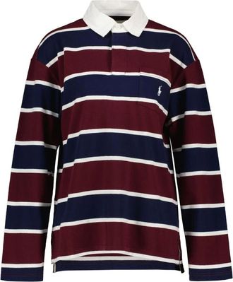 Polo Ralph Lauren Polo Rugby a Maniche Lunghe - - Tops - Uomo - Multicolore - L