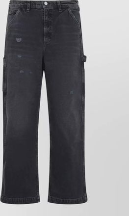 Enfants Riches Deprimes wide leg cargo trousers distressed pockets