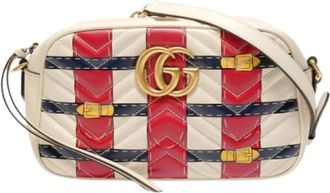 Gucci Pre-owned Cross Body Bags, female, Multicolor, Size: ONE SIZE Pre-owned GG Marmont Shoulder bag