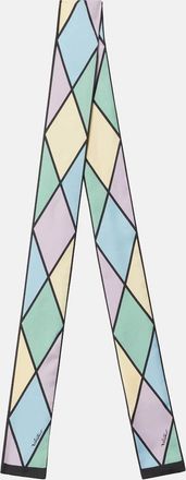 Valentino Rhombelle printed silk scarf