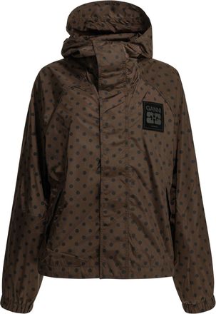 Ganni licht polkadotjack