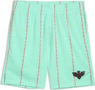 Puma Shorts da basket Melo Alwayz On 1 da 7 da uomo, Accessori, Verde, 3XL