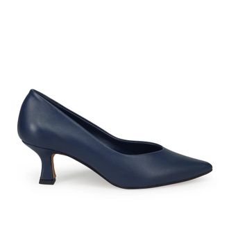 Sangiorgio Schoenen, Dames, Blauw, 37 EU, Blauwe Hak Pumps voor Dagelijkse Glamour
