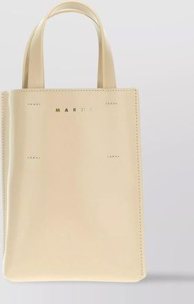 Marni museo leather tote bag