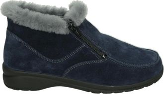 Str&ouml;ber Schoenen, Dames, Blauw, 38 1/2 EU, Wol, Giselle 72092K