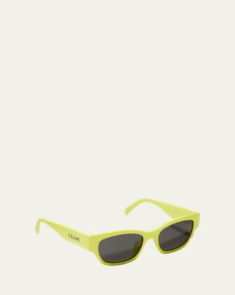 Celine Rectangle Acetate Sunglasses