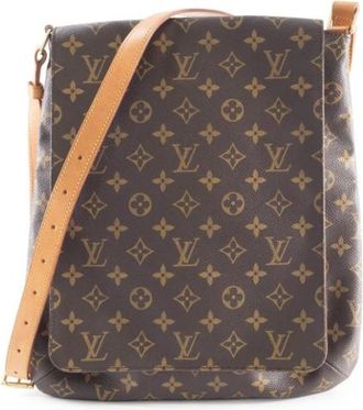 Louis Vuitton Pre-owned Cross Body Bags, female, Brown, Size: ONE SIZE Pre-owned Vintage Cross Body Bag