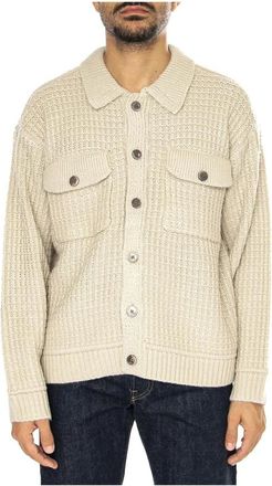 Obey Jassen - Heren - Vesten - Beige - S - Truien & Vesten
