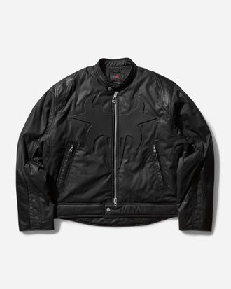 Leather jordan jacket online