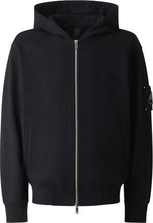 Moose Knuckles HARTSFIELD ZIP HOODED TOP Size: XXL, colour: BLACK