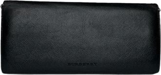 Burberry Pre-owned Wallets, female, Black, Size: ONE SIZE Pre-owned Leather Wallet