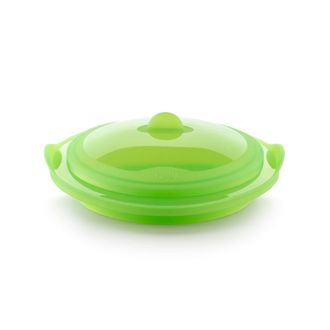 Lékué Vaporera plegable silicona verde
