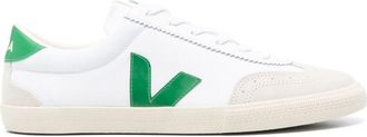 Veja V-10 panelled sneakers - men - Fabric/Calf Leather/Fabric/Rubber - 41 - Neutrals