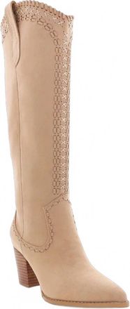 Billini Womens Finley Knee-High Boots In Porcini Suede