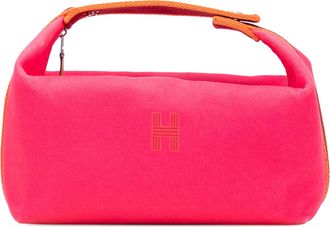 Hermès Pre-owned Womens Canvas Handbag H Logo - Poppy Textile - One Size