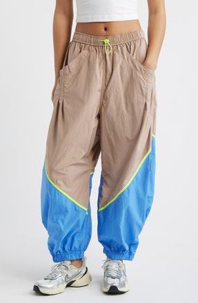Free People FP Movement Freeflow Colorblock Joggers in Sandy Combo at Nordstrom, Size X-Small