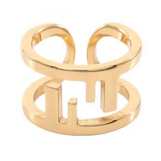 Fendi Gold Band Ring (Pre-Owned)