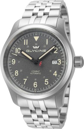 Glycine Combat Field Automatic Grey Dial Mens Watch GL0561