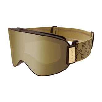 Gucci Gafas de Sol Shield - Accessories - unisex - Marr&oacute;n - ONE SIZE
