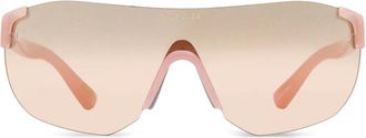Moncler 272-K zonnebril met logo - Roze
