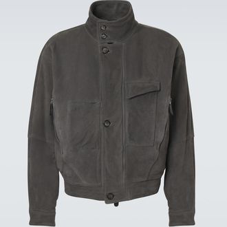 Giorgio Armani Giacca in suede