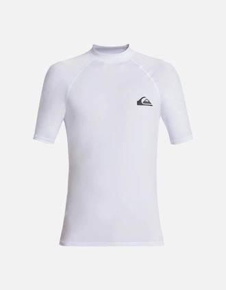 Quiksilver Mens Quiksilver Mens Everyday UV Protect Rash Vest - White - Size: 40