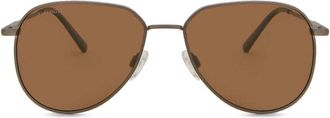 Serengeti Eyewear Haywood SS543001 Mens Sunglasses Brown Size 56
