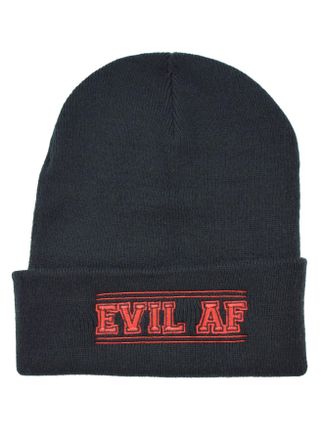 Darkside Evil AF Beanie Hat Genuine Alternative Knitted Beanie Black