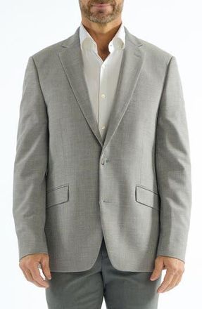 The Savile Row Company Mayfair Lino Weave Sport Coat in Grey at Nordstrom Rack, Size 40 Regular