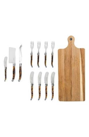French Home Laguiole Cheese Board & Tools Set in Tortoise Shell at Nordstrom Rack