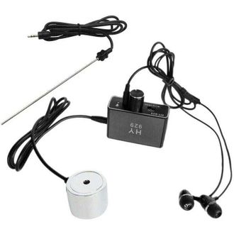 OEM Kit De Prueba Y Monitor De Sensores Detectores De Fugas En Tuber&iacute;as De Agua Con Sondas Duales Y Auriculares, Kit De Localizaci&oacute;n De Agua En Tuber&iacute;as D