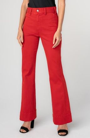 Liverpool L.A. Lucy High Waist Bootcut Jeans in Sundance Red at Nordstrom, Size 10