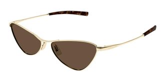 Saint Laurent SL 830 004 Womens Sunglasses Gold Size 56