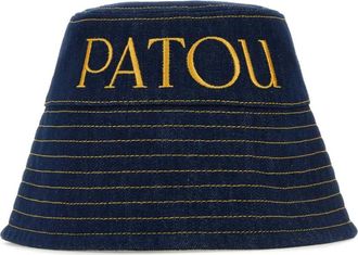 Patou Stijlvolle donkerblauwe denimhoed - Dames - Hoeden - Blauw - XS - Denim - Accessoires