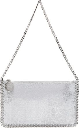 Stella McCartney Clutch con catena - Grigio