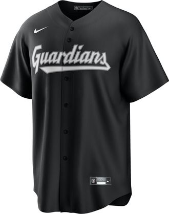 Nike José Ramírez Cleveland Guardians Nike Mens MLB Replica Jersey in Black | T7700HDSGU9-QNB