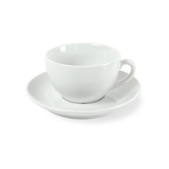 Medard De Noblat Taza t&eacute; con platito (x6) Porcelena Blanco