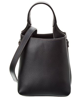 Tod's TodS Logo Micro Leather Tote