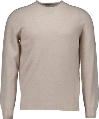 Gran Sasso 24157/25024 Ronde hals Truien - Heren - Ronde hals truien - Beige - 3XL - Truien & Vesten