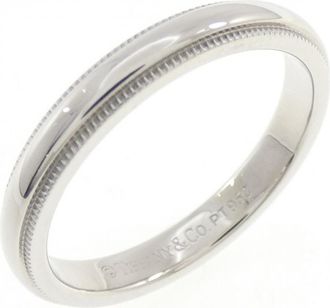 Tiffany & Co. Platinum Platinum 950 Band Ring (Pre-Owned)