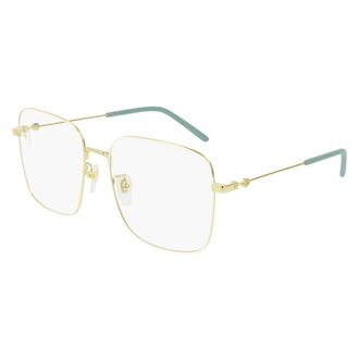 Gucci Vierkant Optisch Montuur - unisex - Accessoires - Geel - Maat: 56 MM